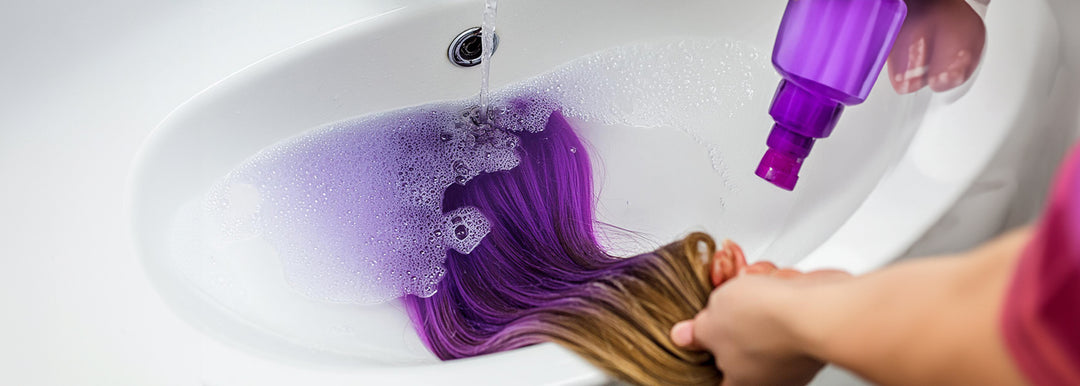 How to Use Purple Shampoo on your Hair Extensions