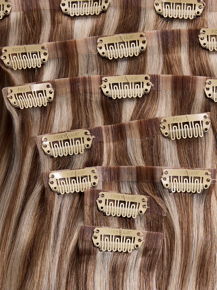 Blondette Clip-In Hair Extensions Clips