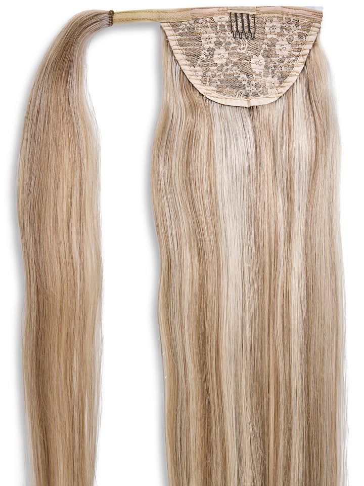 Latte Blonde Remy Hair Ponytail (20" and 130g)