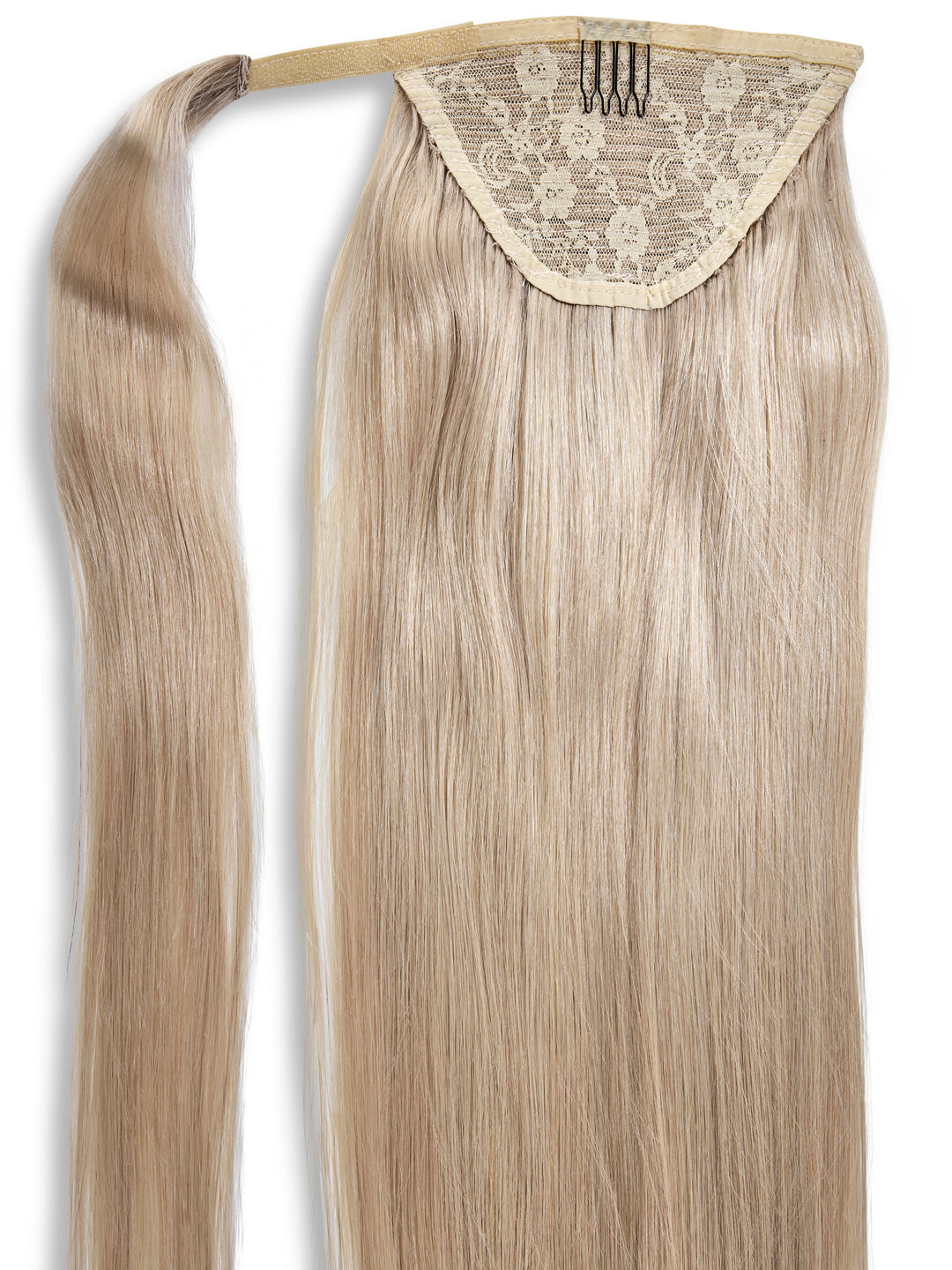 Goldilocks Blonde Human Remy Hair Ponytail (20" and 130g)